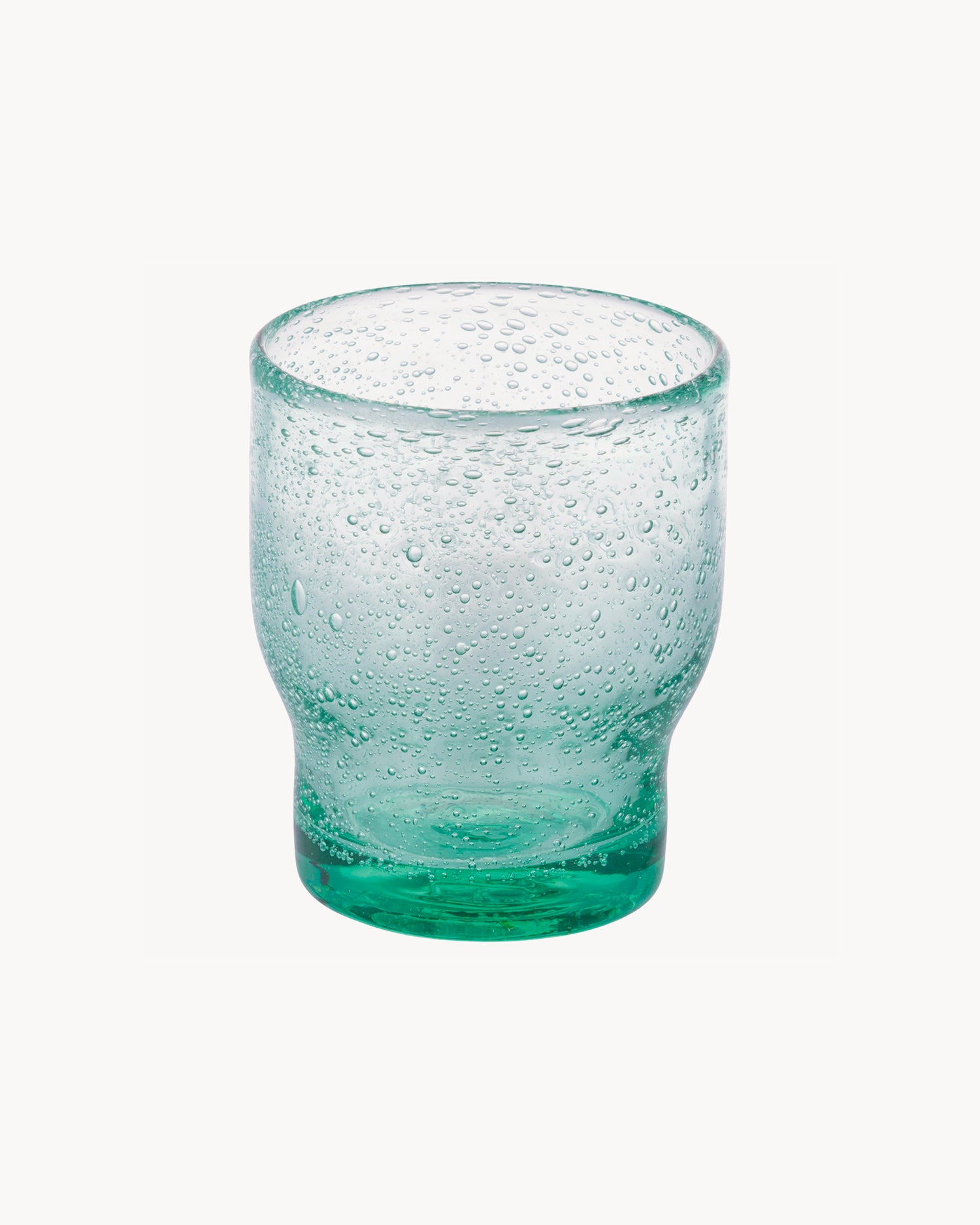 Bicchieri acqua in pasta di vetro Unico, Greenery