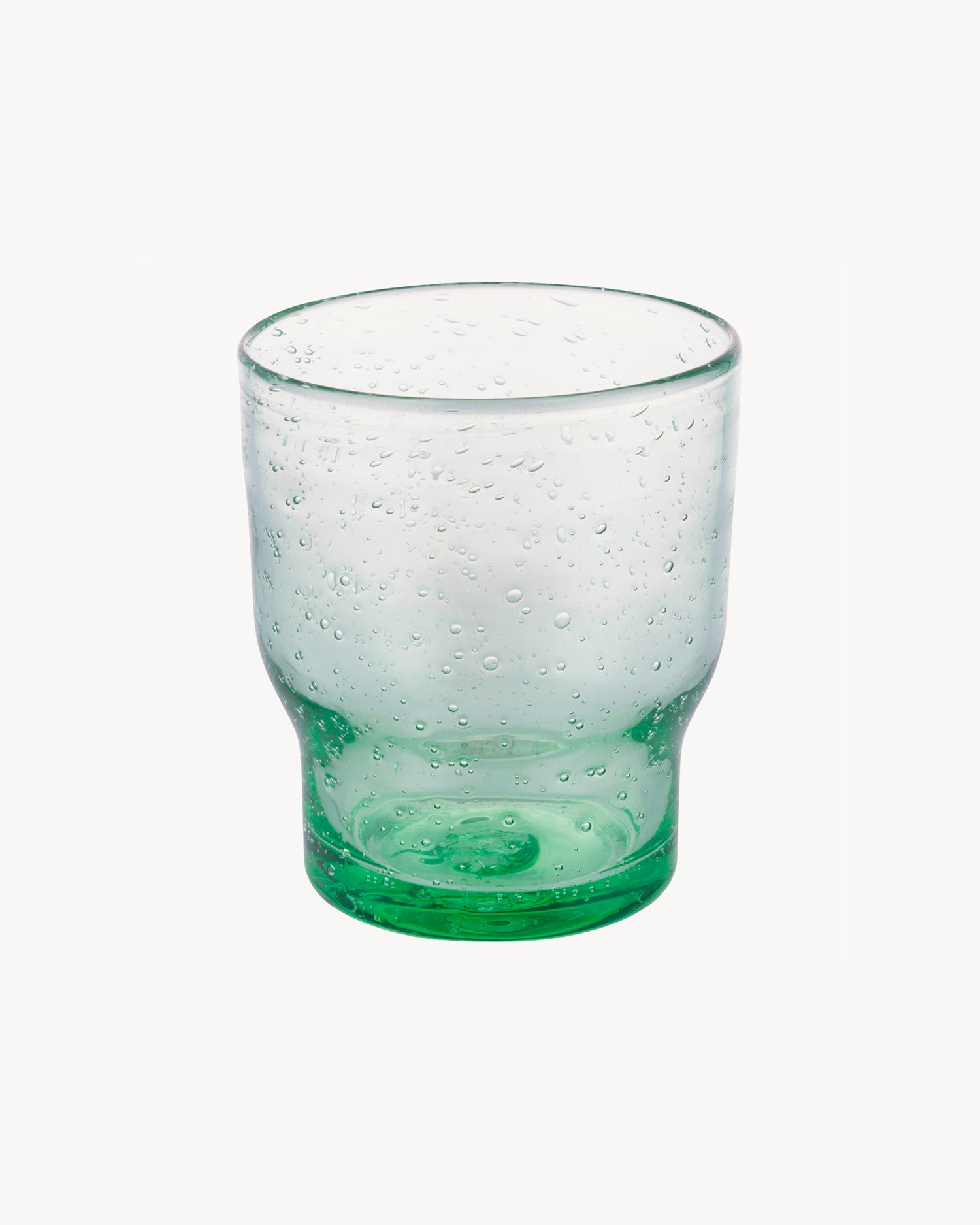 Bicchieri acqua in pasta di vetro Unico, Greenery