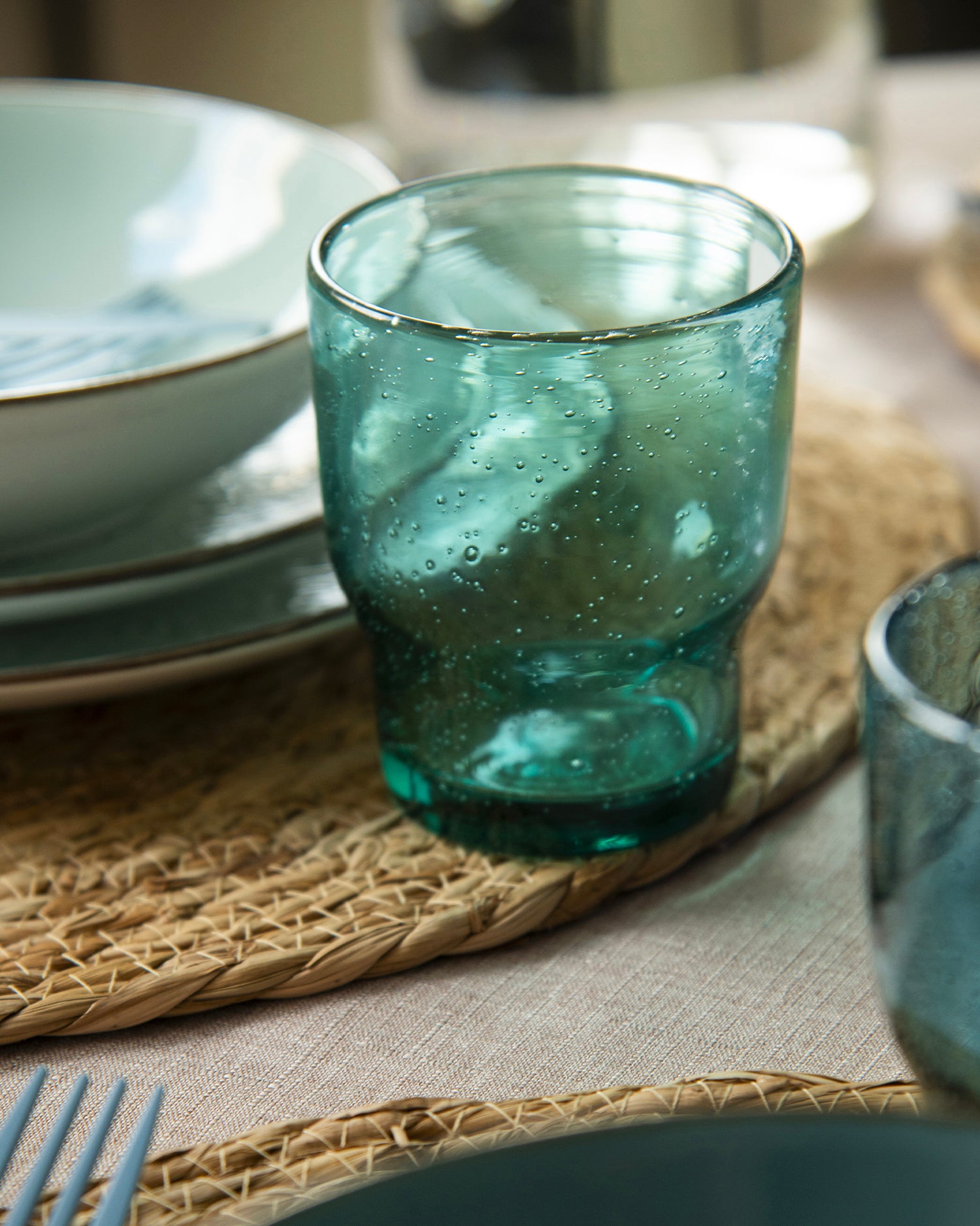 Bicchieri acqua in pasta di vetro Unico, Ocean