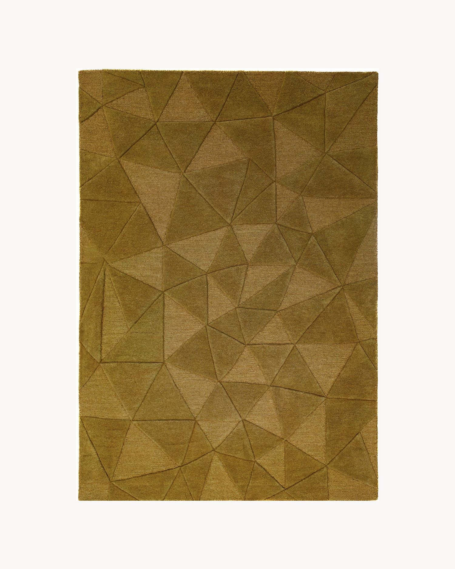 Tappeto geometrico in lana Shard