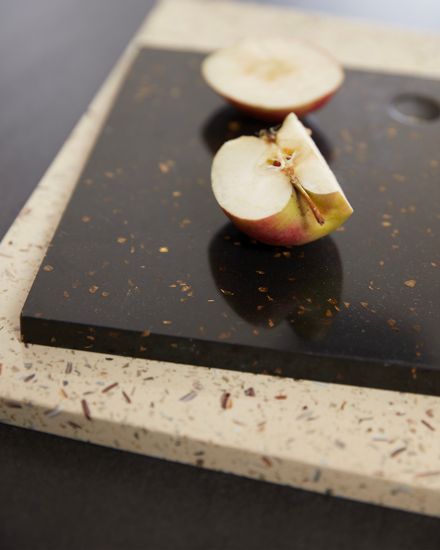 Set 2 taglieri in terrazzo Shade