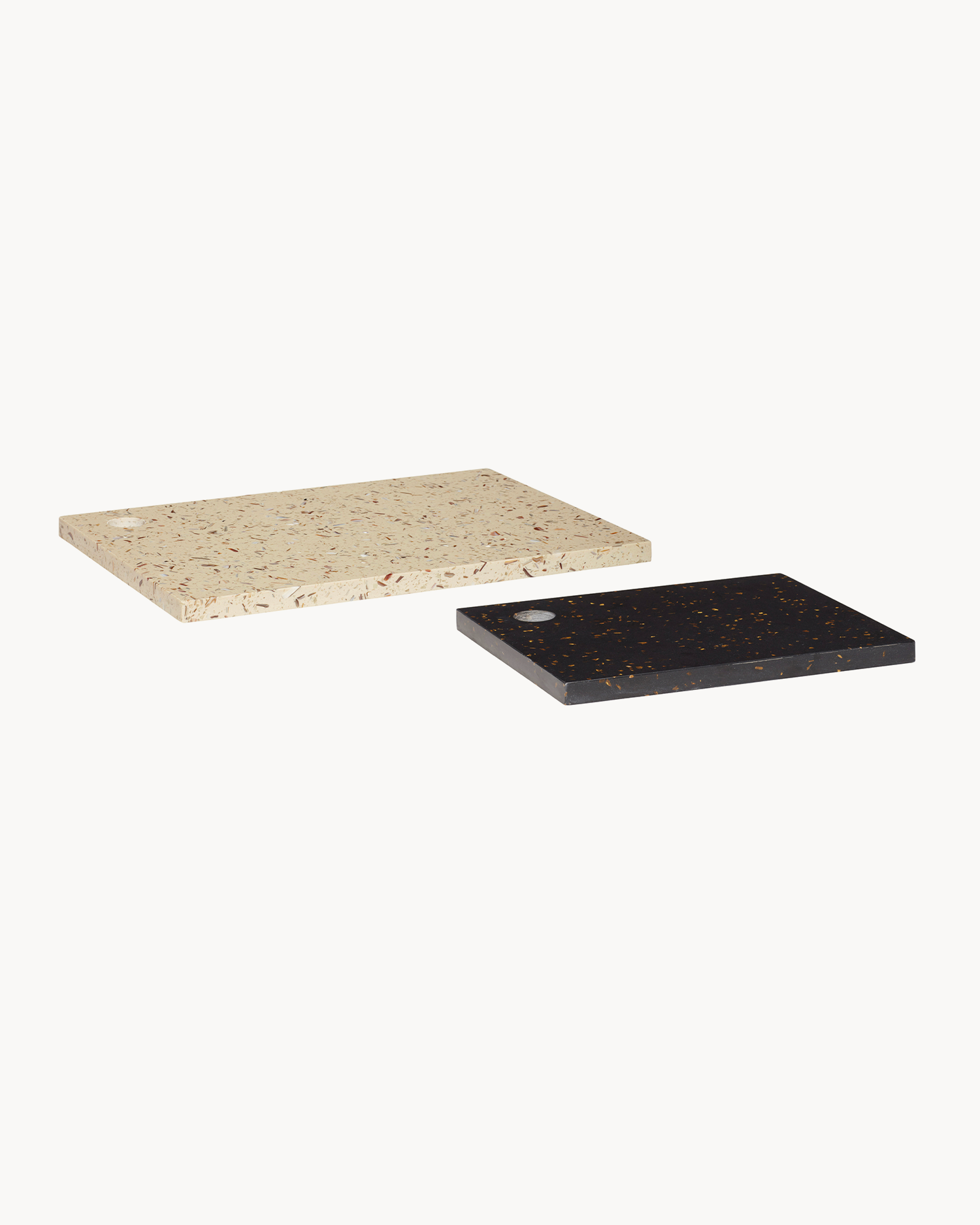 Set 2 taglieri in terrazzo Shade